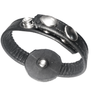 Balls Up Leather Cock Ring